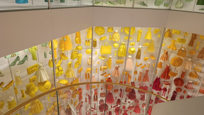 Vue du hall de la Galerie Dior Photo Marie-Catherine Phanekham